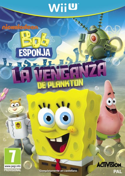 Bob Esponja La Venganza De Plankton Wii U
